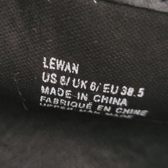 JUSTFAB Lewan women's over the knee beautiful black vegan lea boots. Sz: 7.5 - Picture 10 of 12